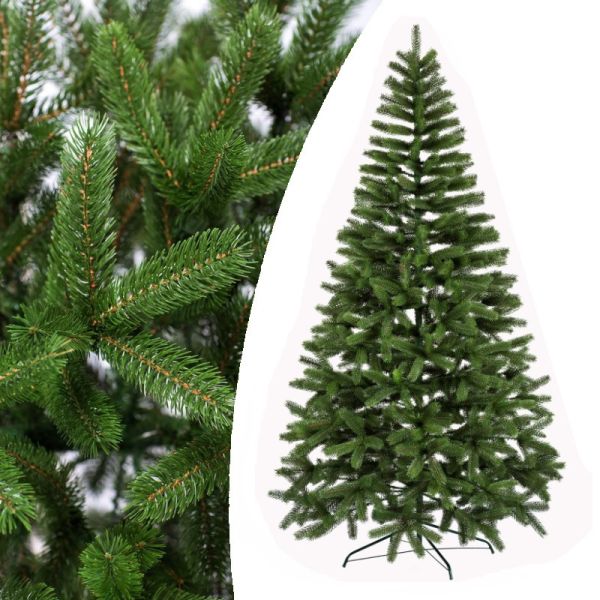 Искусственная новогодняя литая ель БУКОВЕЛЬСКАЯ зелёная 230 см