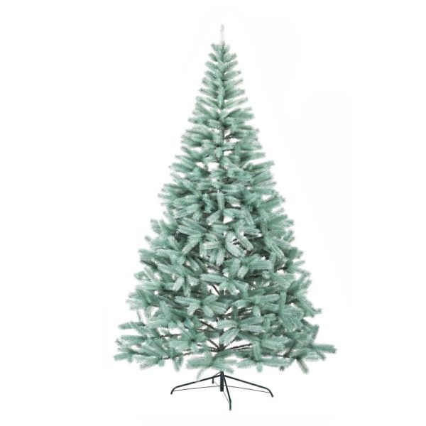 Искусственная новогодняя литая голубая ель БУКОВЕЛЬСКАЯ 210 см