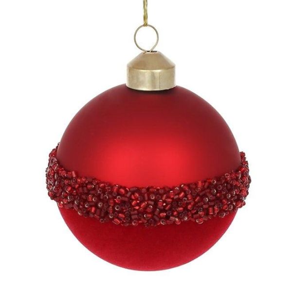 Набор стеклянных шариков 8 см. 12 шт. 12947