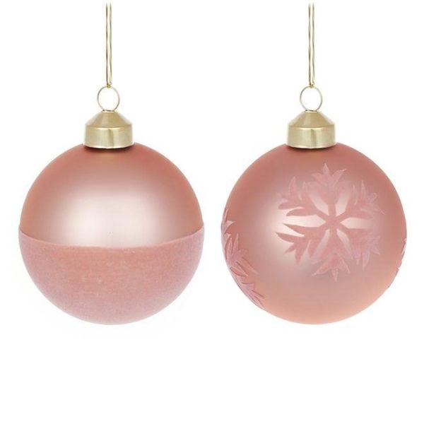 Набор стеклянных шариков 8 см. 12 шт. 12945