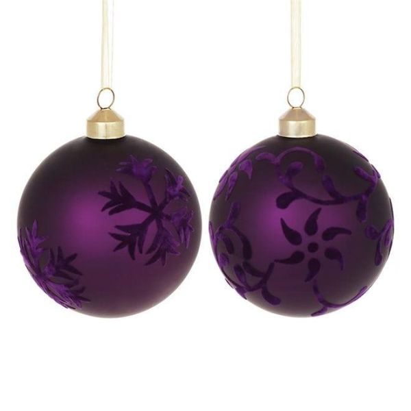 Набор стеклянных шаров 10 см. 9 шт. 12944