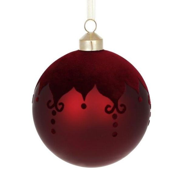 Набор стеклянных шаров 10 см. 9 шт. 12941