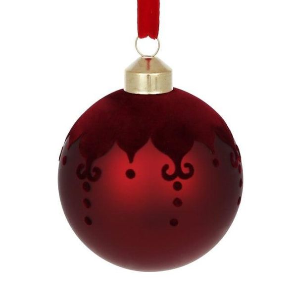 Набор стеклянных шариков 8 см. 12 шт. 12940