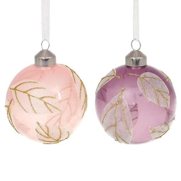 Набор стеклянных шариков 8 см. 12 шт. 12938