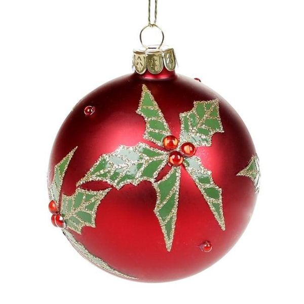 Набор стеклянных шариков 8 см. 6 шт. 12930