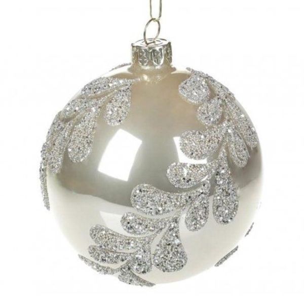 Набор стеклянных шариков 10 см. 4 шт. 12929