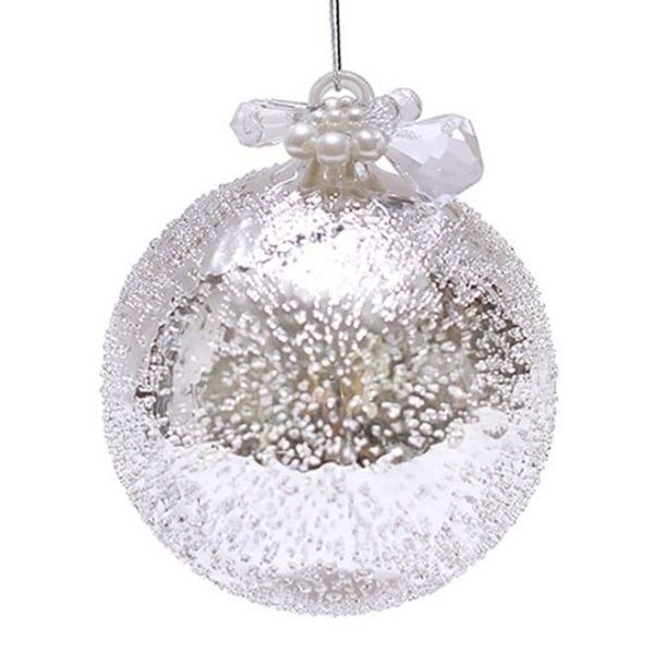 Набор стеклянных шариков 10 см. 4 шт. 12928