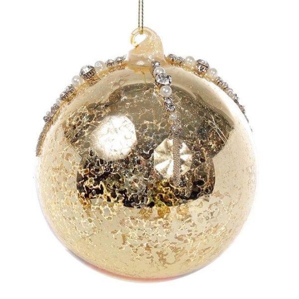 Набор стеклянных шариков 8 см. 6 шт. 12926