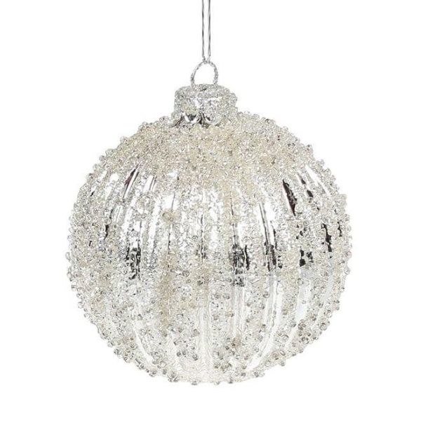 Набор стеклянных шариков 8 см. 6 шт. 12924