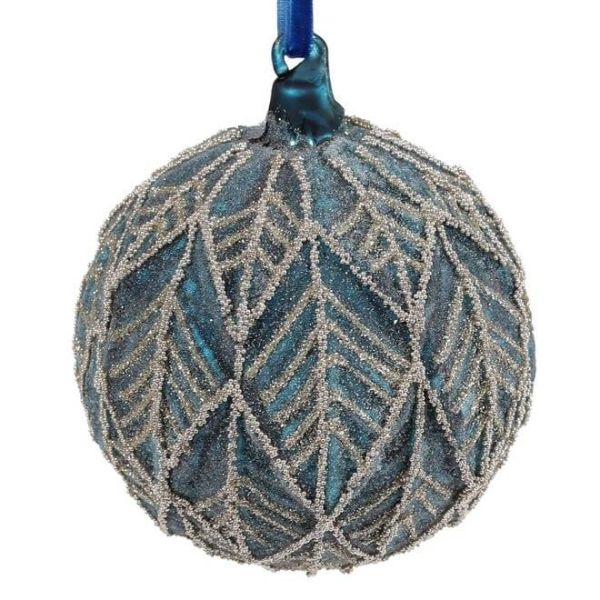 Набор стеклянных шариков 8 см. 6 шт. 12910