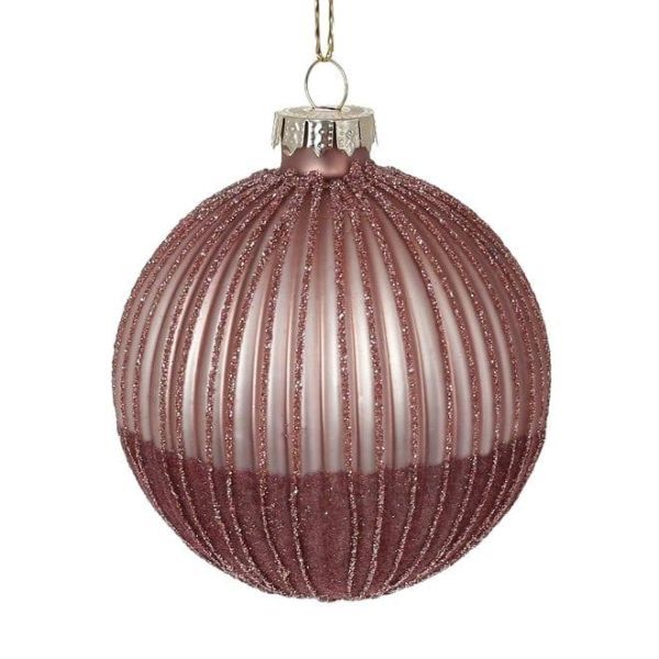 Набор стеклянных шариков 8 см. 6 шт. 12909