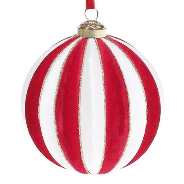 Набор стеклянных шариков 8 см. 6 шт. 12904