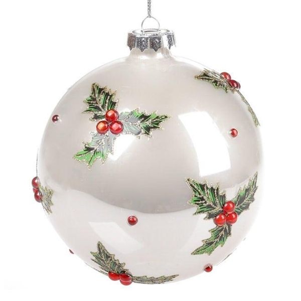 Набор стеклянных шариков 10 см. 4 шт. 12895