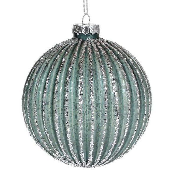 Набор стеклянных шариков 10 см. 4 шт. 12655