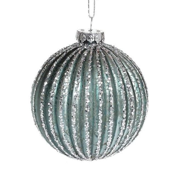 Набор стеклянных шариков 8 см. 6 шт. 12653