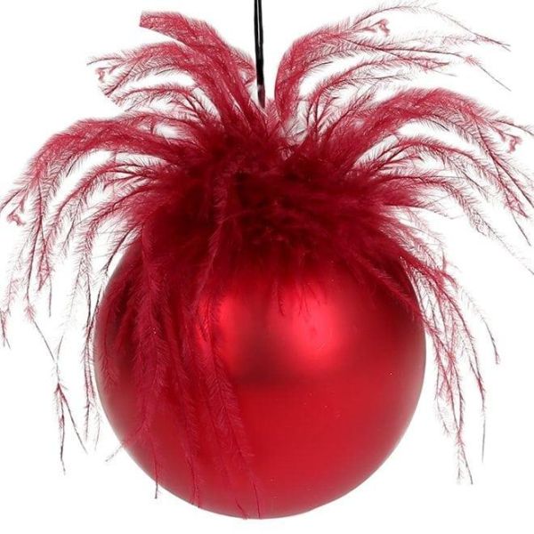 Набор стеклянных шариков 8 см. 6 шт. 12641