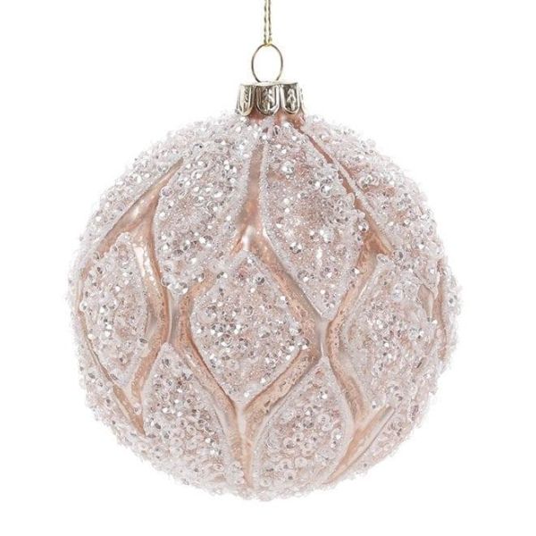 Набор стеклянных шариков 10 см. 4 шт. 12640