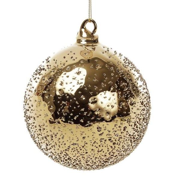 Набор стеклянных шариков 10 см. 4 шт. 12639