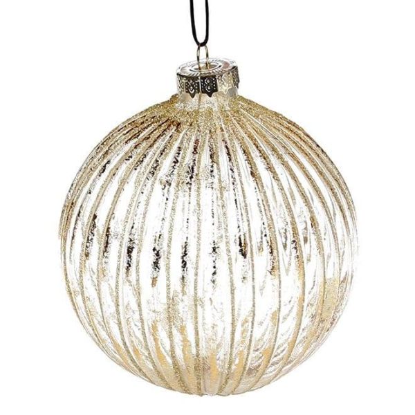 Набор стеклянных шариков 10 см. 4 шт. 12636