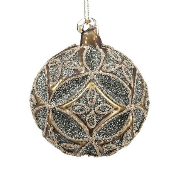 Набор стеклянных шариков 8 см. 6 шт. 12620