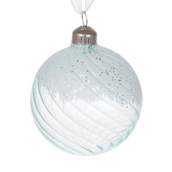 Набор стеклянных шариков 8 см. 6 шт. 12619
