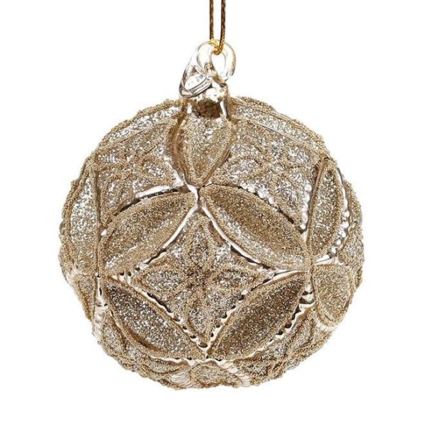 Набор стеклянных шариков 8 см. 6 шт. 12609