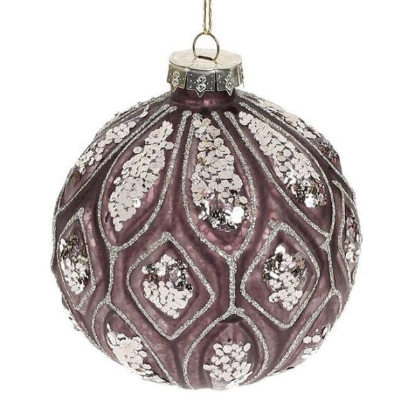 Набор стеклянных шариков 10 см. 4 шт. 12604