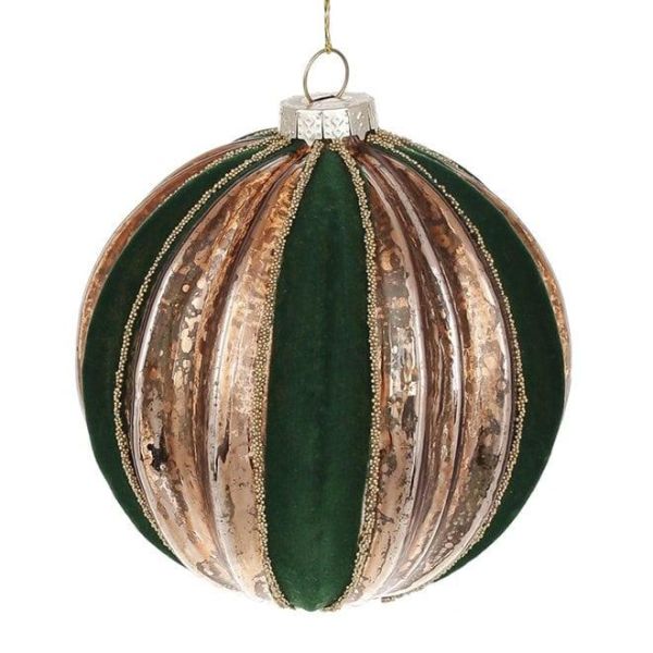 Набор стеклянных шариков 10 см. 4 шт. 12602