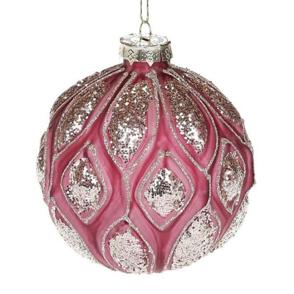 Набор стеклянных шариков 10 см. 4 шт. 12601