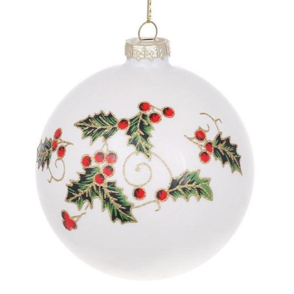 Набор стеклянных шариков 10 см. 4 шт. 12595