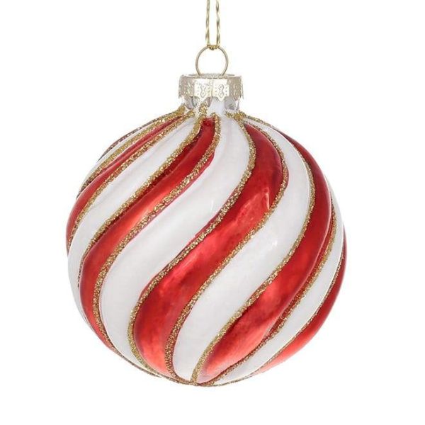 Набор стеклянных шариков 10 см. 4 шт. 12591