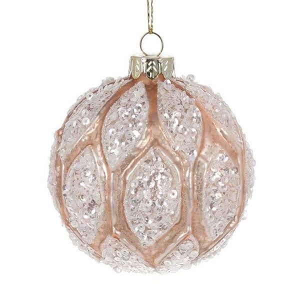 Набор стеклянных шариков 8 см. 6 шт. 12583