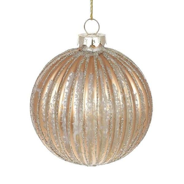 Набор стеклянных шариков 8 см. 6 шт. 12582