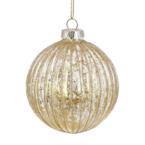 Набор стеклянных шариков 8 см. 6 шт. 12581