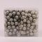 Кульки скляні 2 см. сірі (12 пучків-144 кульки) 44395