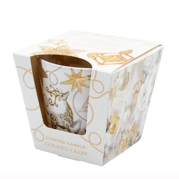 Ароматична свічка "Glamour Christmas" (Golden Glow)