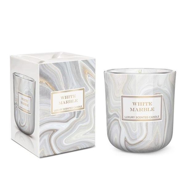 Свічка ароматична "White Marble"