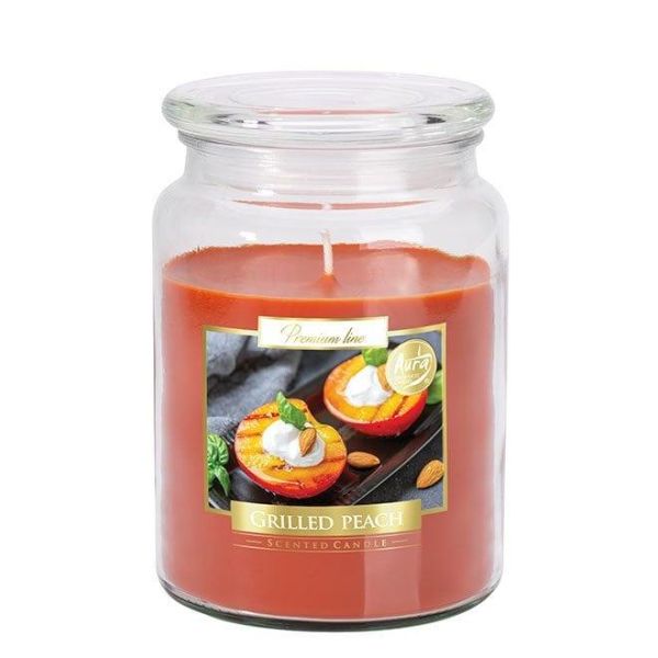 Свічка ароматична Bispol Персик на грилі