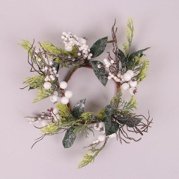 Венок новогодний 25 см. 75488