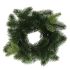 Веночек Новогодний из зеленой хвои 25 см. 12881