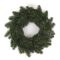 Венок литой зеленый 45 см. 49496