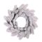 Венок литой заснеженный 40 см. 49494