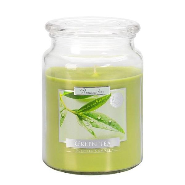 Ароматична свічка Bispol Зелений чай 100 годин