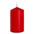Свеча цилиндр Bispol 7х12 см. красная