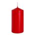 Свічка циліндр Bispol 6х12 см. червона