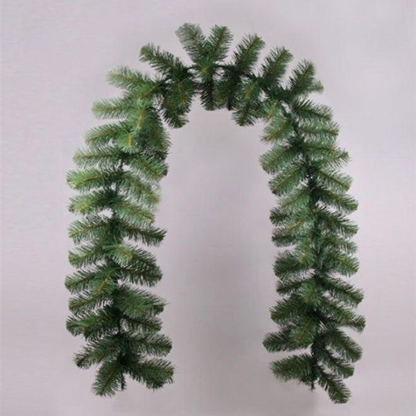 Гірлянда зі штучної хвої зелена 250 см. 49561
