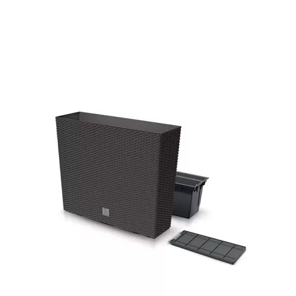 Горшок для цветов Prosperplast террасовый Rato Case Tower 60см Коричневый