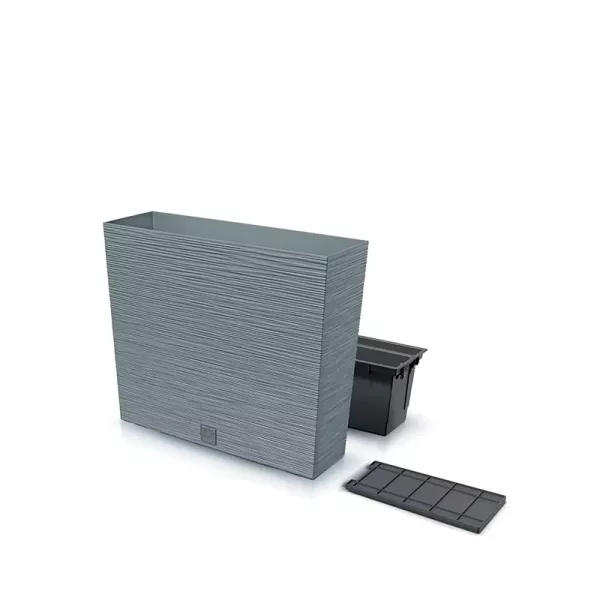 Горщик для квітів Prosperplast терасовий Furu Case Tower 60см Бетон