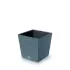 Горшок для цветов Prosperplast Furu Square Low 24см Голубой