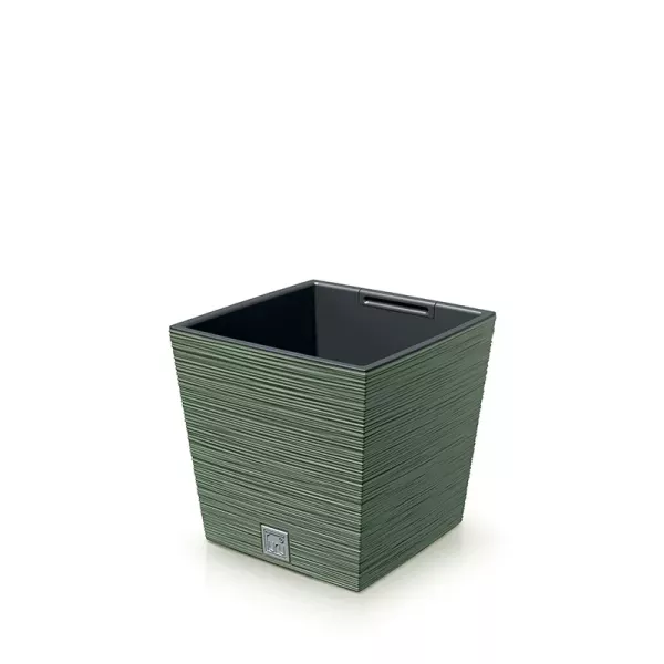 Горщик для квітів Prosperplast Furu Square Low 30см Зелений